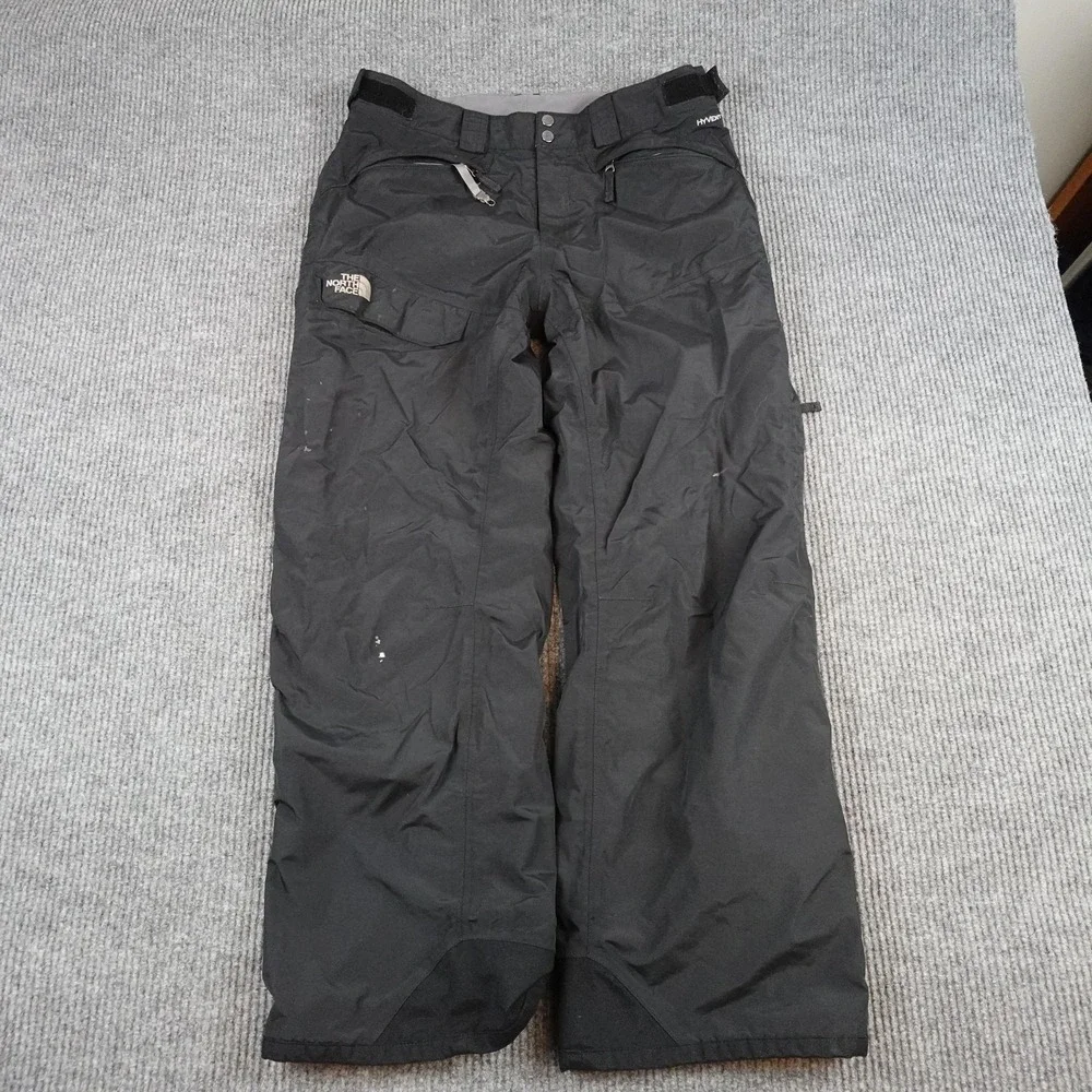 The North Face HyVent Snow Pants Mens Large Black Waterproof Ski Snowboard